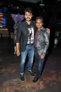 Girish Wankhede with Gaurav Chopra at the Birthday Bash