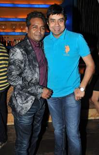 Girish Wankhede with Anurag Pandey at the Birthday Bash