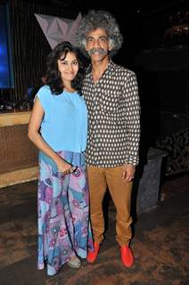 Makarand Deshpande was at Girish Wankhede's Birthday Bash