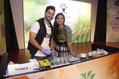 Kunal Khemu and Maria Goretti at Malaysian Palm Oil Council