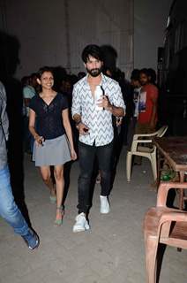 Shahid Kapoor Snapped at Mehboob Studios