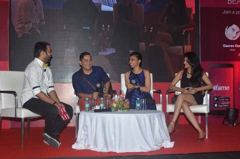 Radhika Apte and Gaurav Gera at Launch of Famestars Live