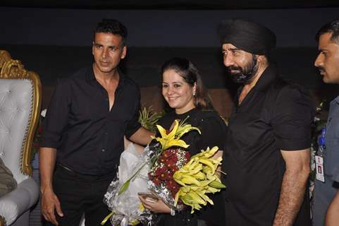 Akshay Kumar was at the Special Screening of Singh is Bling