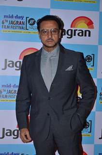 Gulshan Grover poses for the media at Jagran Festival Closing Ceremony
