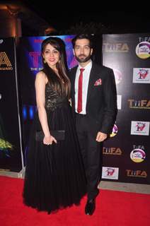 Nakuul Mehta and Jankee Parikh at TIFA Awards