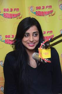 Mahie Gill for Promotion of Punjabi Film Shareek at Radio Mirchi