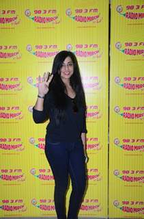 Mahie Gill for Promotion of Punjabi Film Shareek at Radio Mirchi