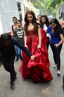 Lauren Gottlieb On Set of Jhalak Dikhhla Jaa - Grand Finale