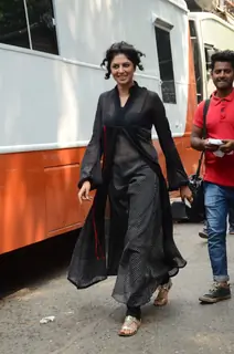 Kavita Kaushik On Set of Jhalak Dikhhla Jaa - Grand Finale