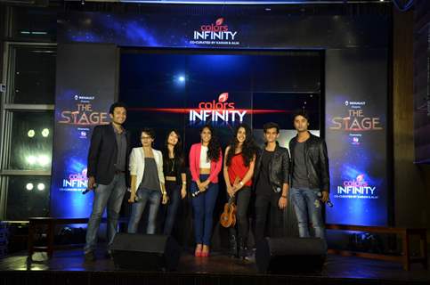 Contestants of 'The Stage' at Launch of Show