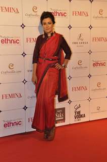 Mini Mathur at Craftsvilla Femina Ethnic Designer Event