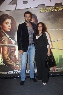 Rohit Roy and Mansi Joshi Roy at Premiere of Jazbaa