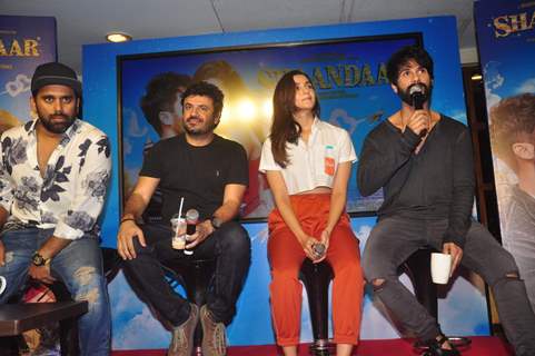 Bosco Martis, Vikas Bahl and Shahid - Alia at Song Launch of Shaandaar