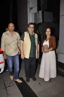 Subhash Ghai and Smita Thackeray at Omung Kumar's Birthday Bash