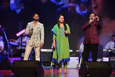 Sudesh Bhosale and Siddhant Bhosale Perfoms at 'Amitabh Aur Main' Concert