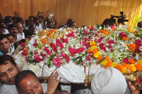 Prayer Meet of Ravindra Jain - Funeral