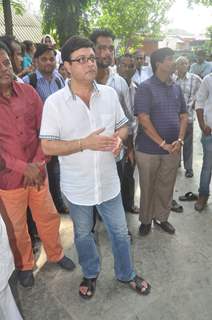 Sachin Pilgaonkar Attends Prayer Meet of Ravindra Jain