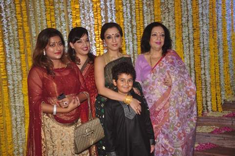 Madhurima Nigam at 'Mata Ki Chowki' Hosted By Ronit Roy on His Birthday