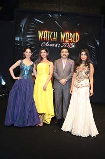 Pallavi Sharda, Yami Gautam and Nimrat kaur at Watch World Awards 2015