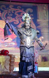 Surendra Pal as Raavan at Luv Kush - Ram Leela Dress Rehearsal