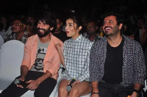 Team of Shaandaar were snapped enjoying their time at the Song Launch