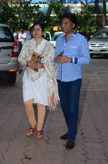 Raju Shrivastav at Prayer Meet of Ravindra Jain