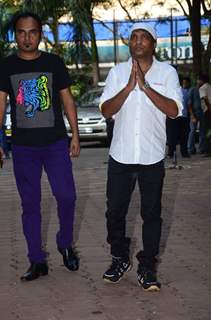 Sunil Pal at Prayer Meet of Ravindra Jain