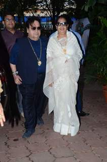 Bappi Lahiri at aPrayer Meet of Ravindra Jain