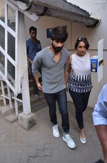 Shahid Kapoor Snapped at Mehboob Studio