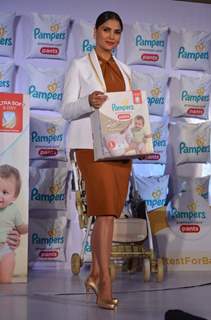 Lara Dutta at Launch of Pampers Baby Diapers