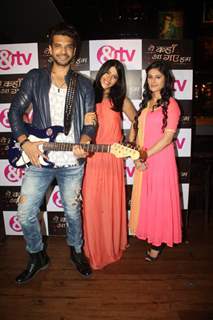 Karan Kundra, Ekta Kapoor and Saanvi Talwar at Launch of New Show 'Yeh Kahan Aa Gaye Hum'