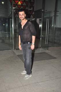 Sanjay Kapoor poses for the media at his Birthday Bash