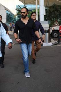 Rohit Shetty was snapped at Airport