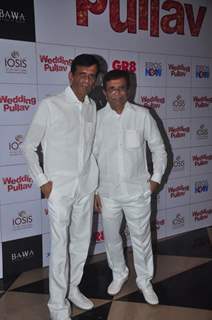 Abbas and Mustan Burmawalla at the Premier of Wedding Pullav