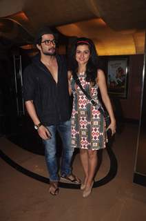 RaQesh Vashisth and Ridhi Dogra at the Premier of Wedding Pullav