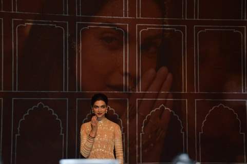 Deepika Padukone at Song Launch of Bajirao Mastani