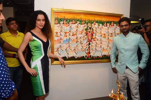 Kangana Ranaut at Launch of 'Pichwai' Paintings