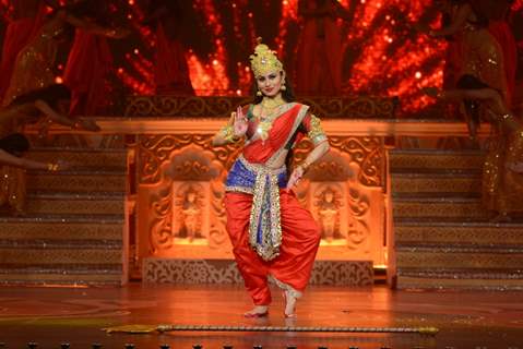 Mouni Roy as Maa Durga in Life OK Dussehra Special Programme - Jeet Jeet Sachchai Kee