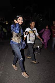 Madhoo Snapped at Airport