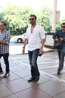 Ajay Devgn Snapped at Airport