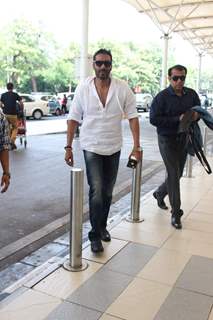 Ajay Devgn Snapped at Airport