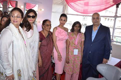 Lisa Ray and Malaika Arora Khan at Breast Cancer Survivors Awareness Conference