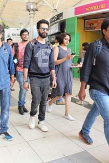 Shahid Kapoor Snapped at Airport