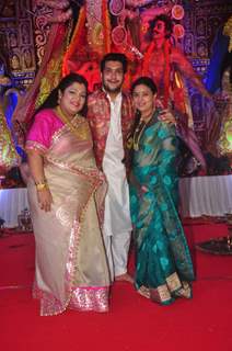 Sharbani Mukherjee at North Bombay Sarbojanin Durga Puja