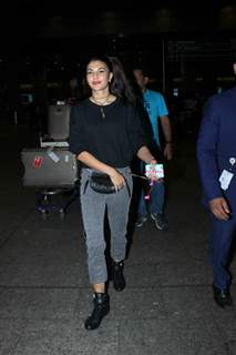 Jacqueline Fernandes Snapped at Airport