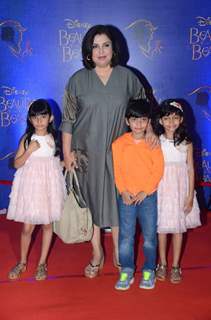 Farah Khan at Screening of Beauty and The Beast