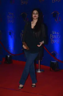 Tabu at Screening of Beauty and The Beast