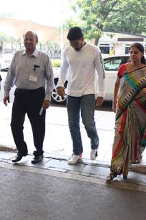 Abhishek Bachchan Snapped at Airport