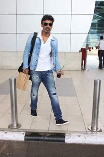 Rahul Dev Snapped at Airport