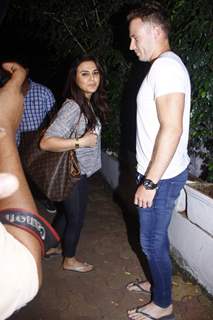 Preity Zinta took David Miller out for Dinner at Olive